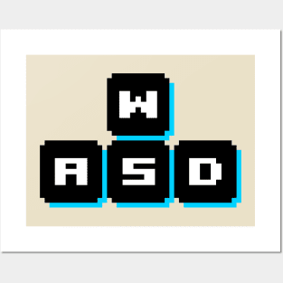 WASD Posters and Art
